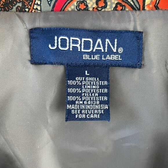 NWT Jordan Blue Label Paisley Jacket Size L - Picture 7 of 7